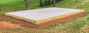 gravel bed foundation