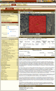 web soil survey building site