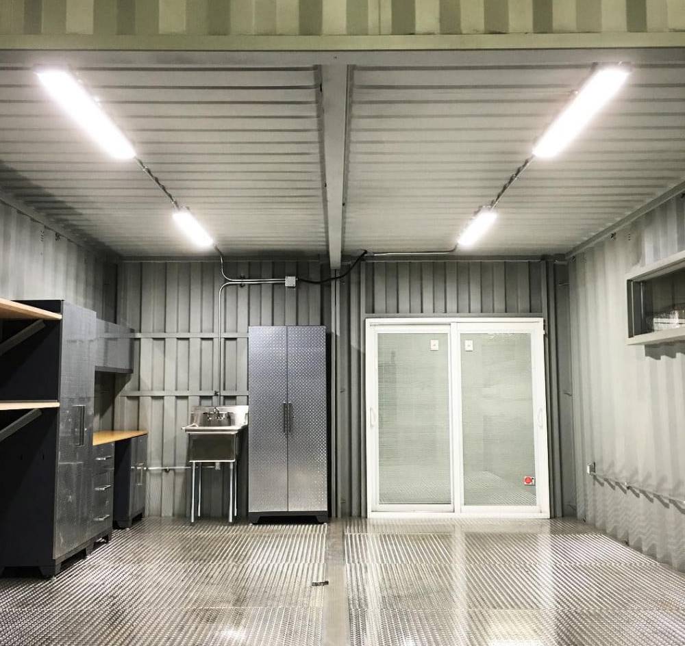 Transforming a Shipping Container into the Perfect Garage, Everything You  Need to Know - Shipping containers for sale, Used Conex