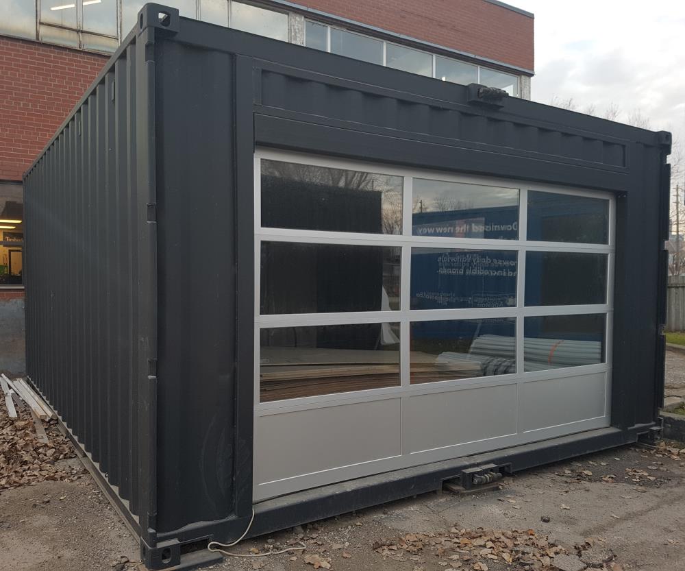 10ft Wide Garage Shipping Container