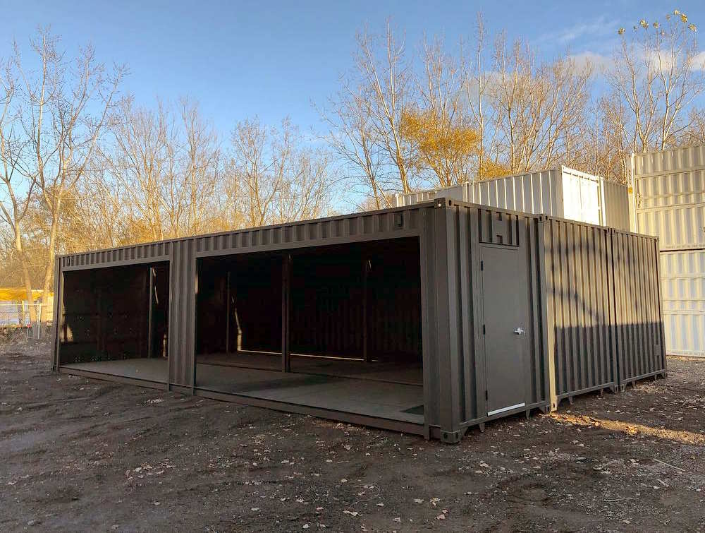 shipping container garage