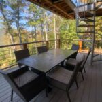 appalachian container cabin legacy exterior dining