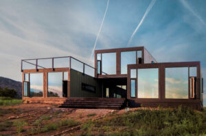 Canon City Container Cabin front exterior design