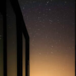 Canon City Container Cabin night view