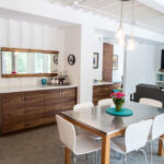 Chelan Container House dining area