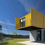 Huiini Shipping Container House balcony