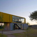 Huiini Shipping Container House side balcony