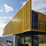 Huiini Shipping Container House side wall view