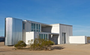 Mojave Container Studio exterior front and side design
