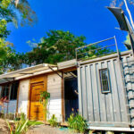Playa Hermosa Hybrid Container Home exterior front view