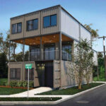 Sheridan Container House fron and street view
