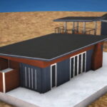 Whiskey Bend Ranch rendering main home