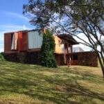 gondwana organic farm container house side structure