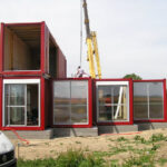 maison container lille under construction