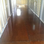 mcbee container home floor