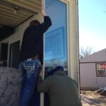 mcbee container home window installation