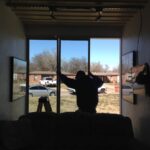 mcbee container home window installation interior