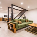 bali container villas couch to staircase