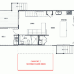 bushland beach container home first floor plan