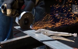 cut container angle grinder