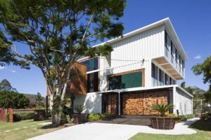 graceville container home front angled