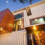 graceville container home front tilted up