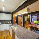 graceville container home kitchen island