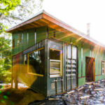 naylor container home exterior sunlight