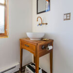 naylor container home pedestal sink