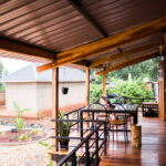 container haus uganda porch view