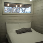 dam camp container home bedroom window