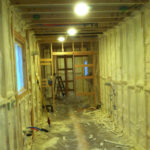 hinckle container home construction insulation