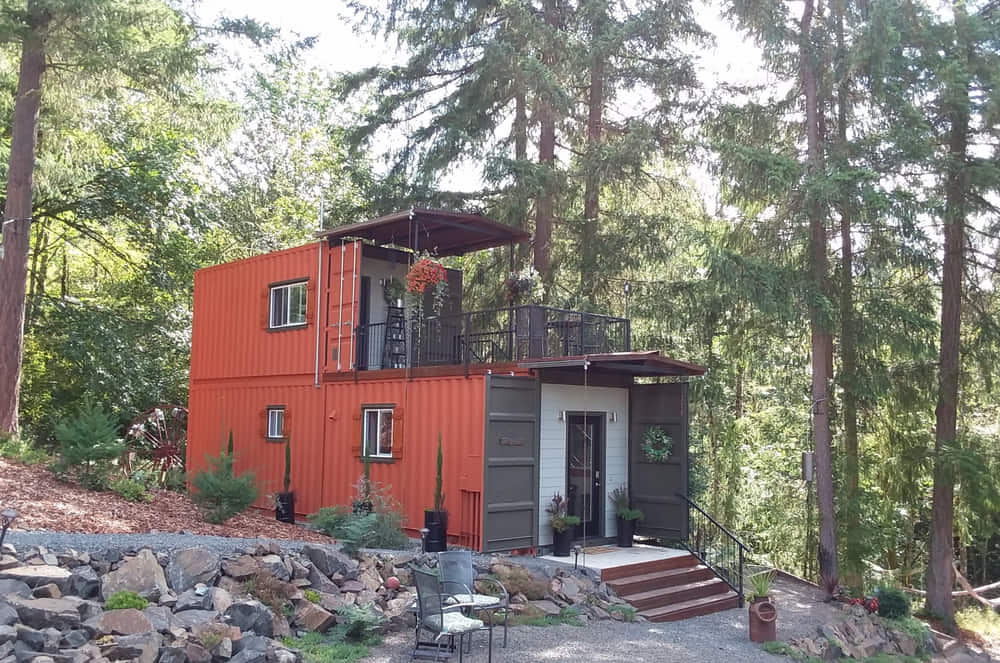 Innovative Small Scale Living Tiny Container Home Ideas