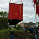 kan house new orleans crane first container