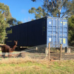 kangarilla container house construction bare