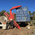 kangarilla container house unload
