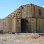 klip river container cabin construction stacking