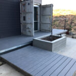 mcconkey container home deck