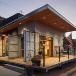 mcconkey container home exterior angled