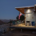 mcconkey container home flag distant