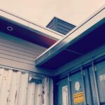 mcconkey container home roof detail