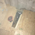 riverside hideout construction floor pipe