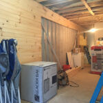 riverside hideout construction wood wall planks