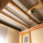 riverside hideout interior ceiling framing