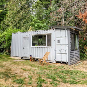tiny victoria container house exterior angle