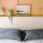 wattle bank container home bed headboard