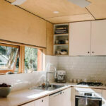 wattle bank container home kitchen angle