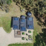 wattle bank container home overhead