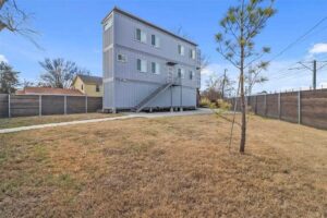 3327 rutledge street container home exterior distant