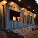 Red River Gorge Container Cabins one exterior window design